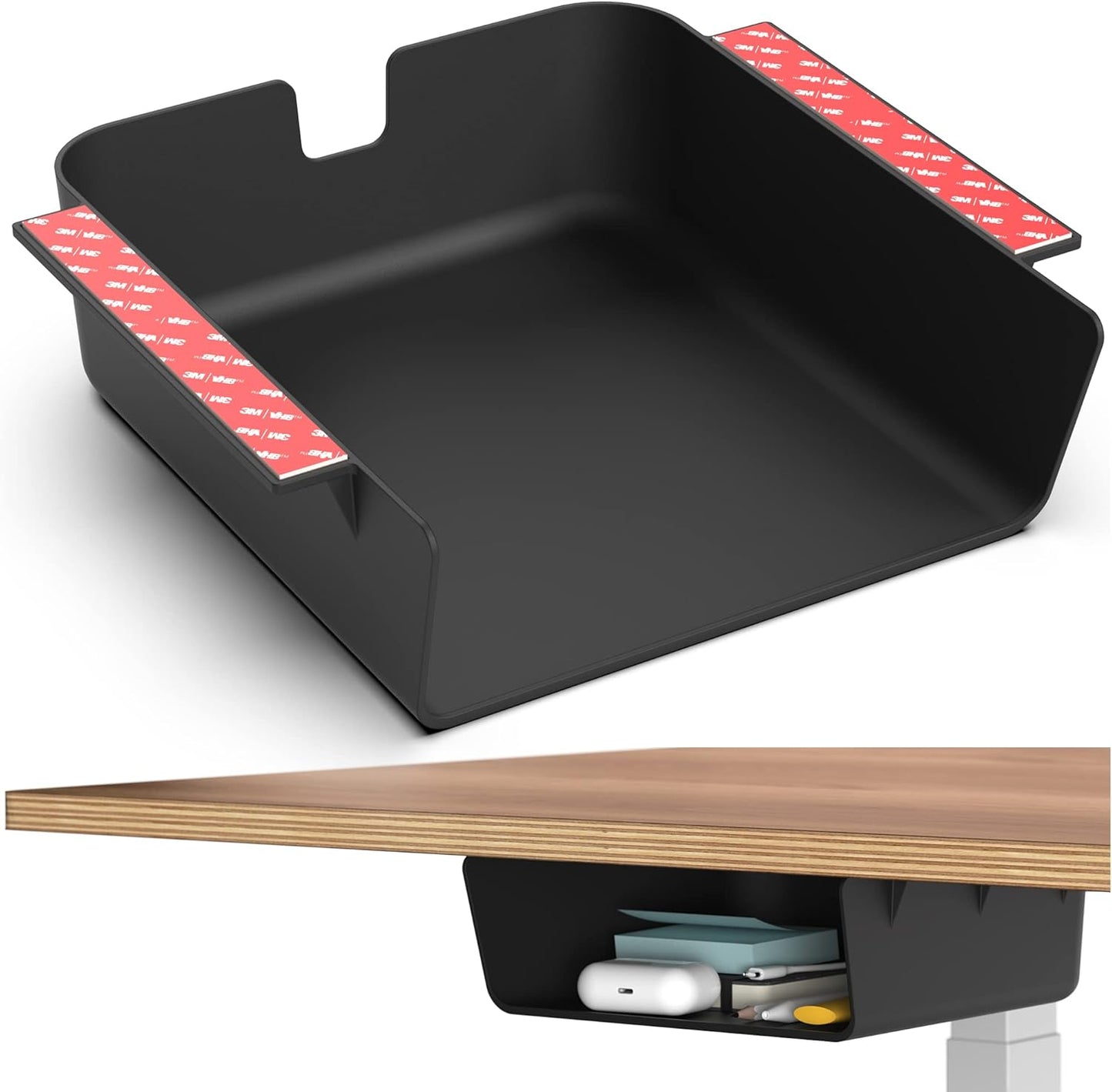 Humancentric under Desk Storage Shelf, Drawer Organizer for Office, Workstations