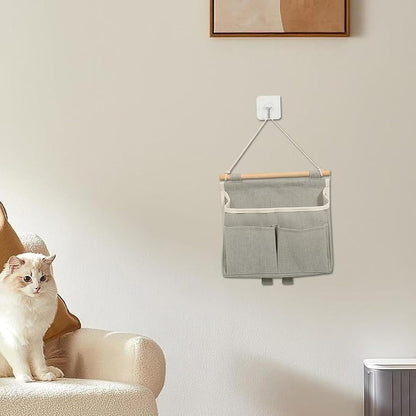 2Pcs Hanging Storage, Closet Organiser, Hanging Gift Wrap Organiser, over the Do