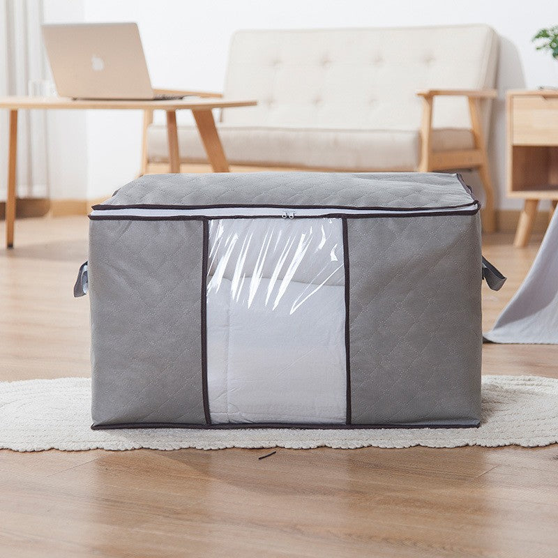 4Pack Clothes Storage Bags Zipped Organizer Underbed Wardrobe Cube Closet Boxes