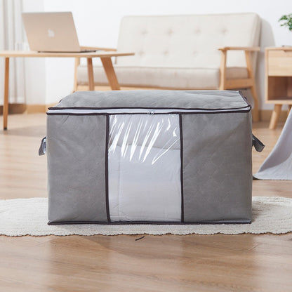 4Pack Clothes Storage Bags Zipped Organizer Underbed Wardrobe Cube Closet Boxes